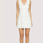 Lost + Wander "Dolce Amore" Mini Dress-White
