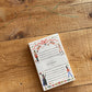 Rifle Paper Co. "Santa's List" Notepad
