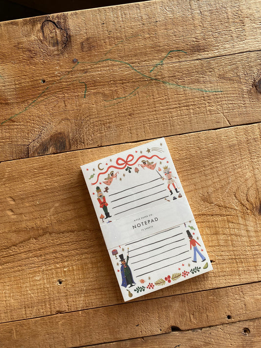 Rifle Paper Co. "Nutcracker" Notepad