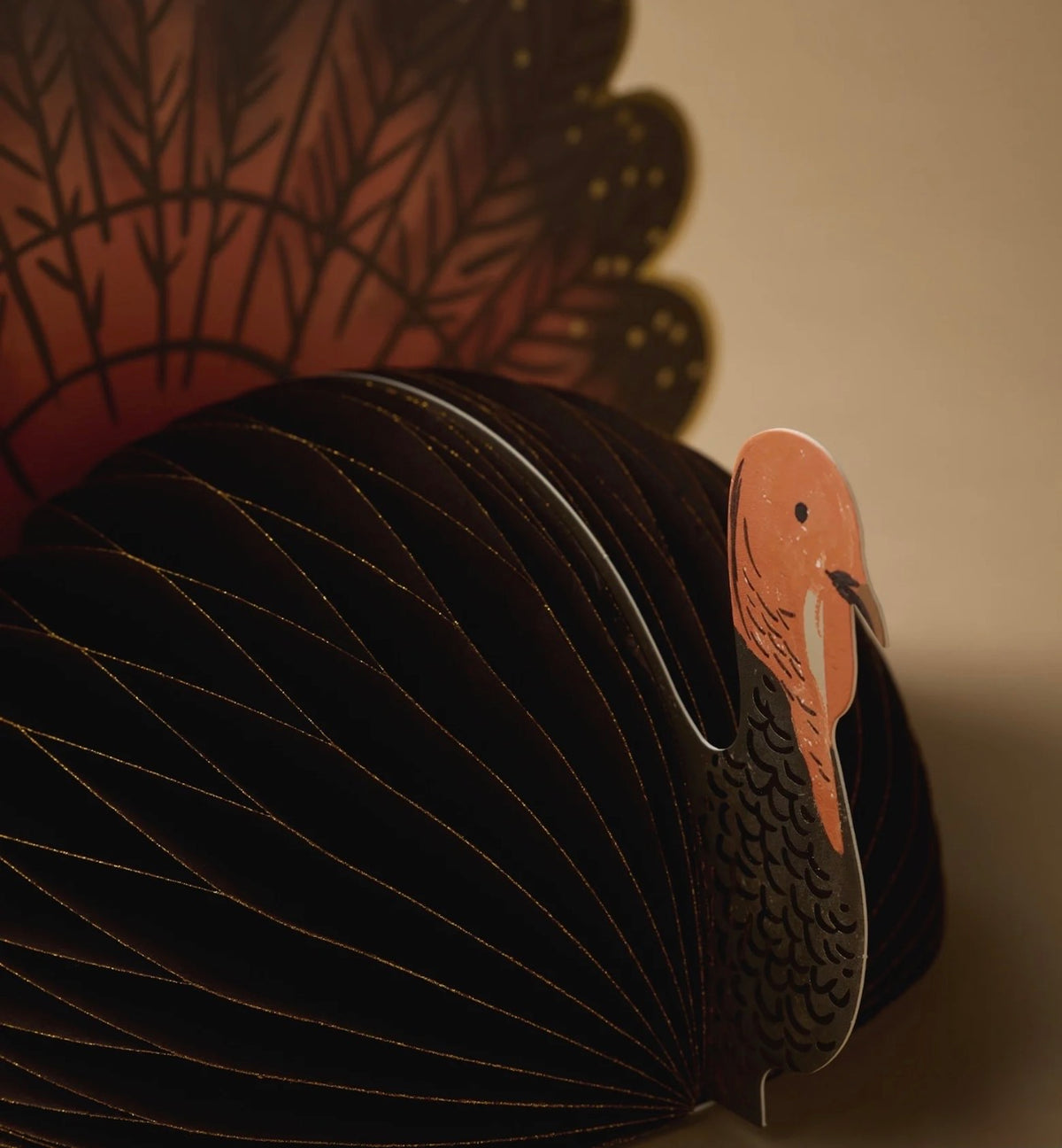 Rifle Paper Co. "Turkey" Honeycomb Decor