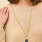 Spartina 449 Highlands Layered Necklace-20" Dark Blue