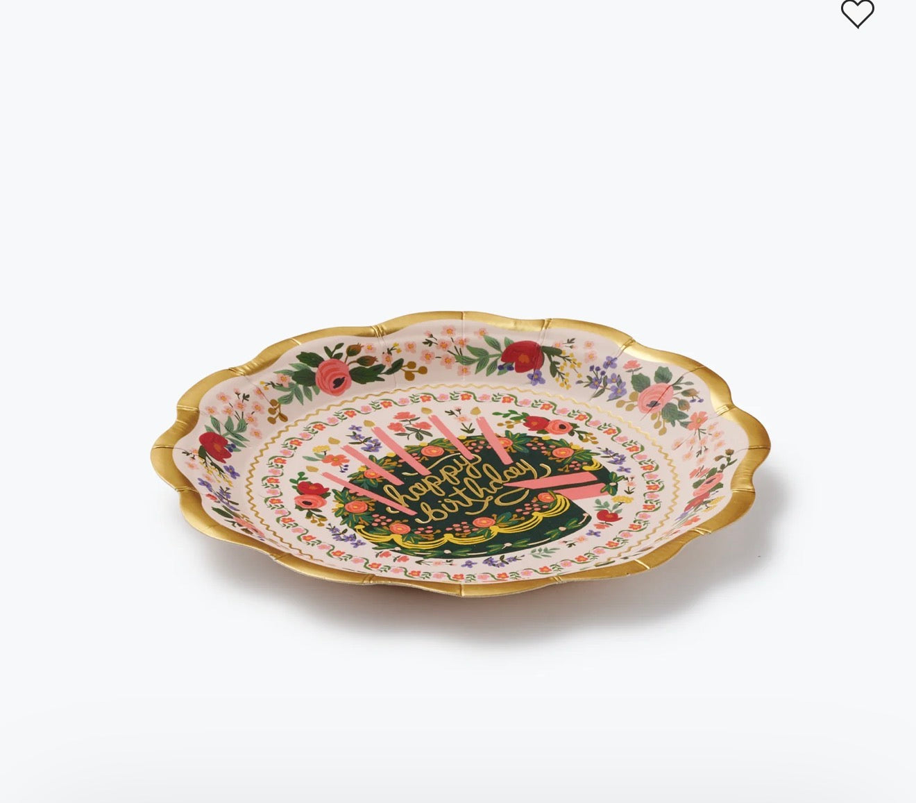 Rifle Paper Co. "Floral Cake" Small Plates