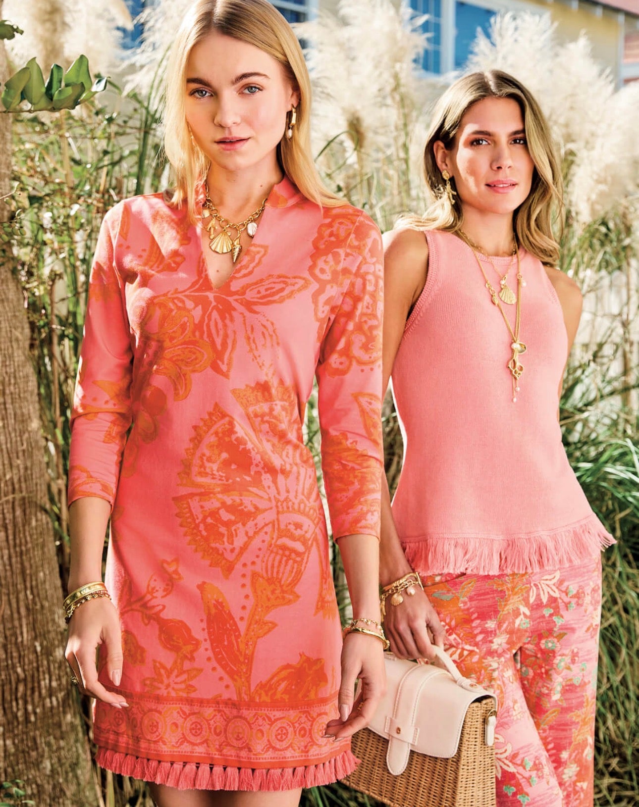 Spartina 449 “Kit” Jersey Dress-
Castillo Jacobean Spice