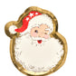 Sophistiplate Die Cut Salad Plate-Vintage Santa