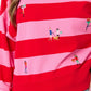Shiraleah "Gifting" Embroidered Sweatshirt-Red/Pink