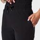 Spanx On the Move Tapered Pant-Very Black