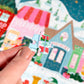 Pippi Post “Santa's Village” - 500 Piece Holiday Jigsaw Puzzle