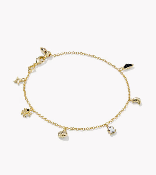 Kendra Scott Halloween Delicate Bracelet-Gold Multi Mix