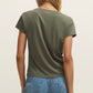 Z Supply Modern Jersey V-Neck Tee-Tea Leaf