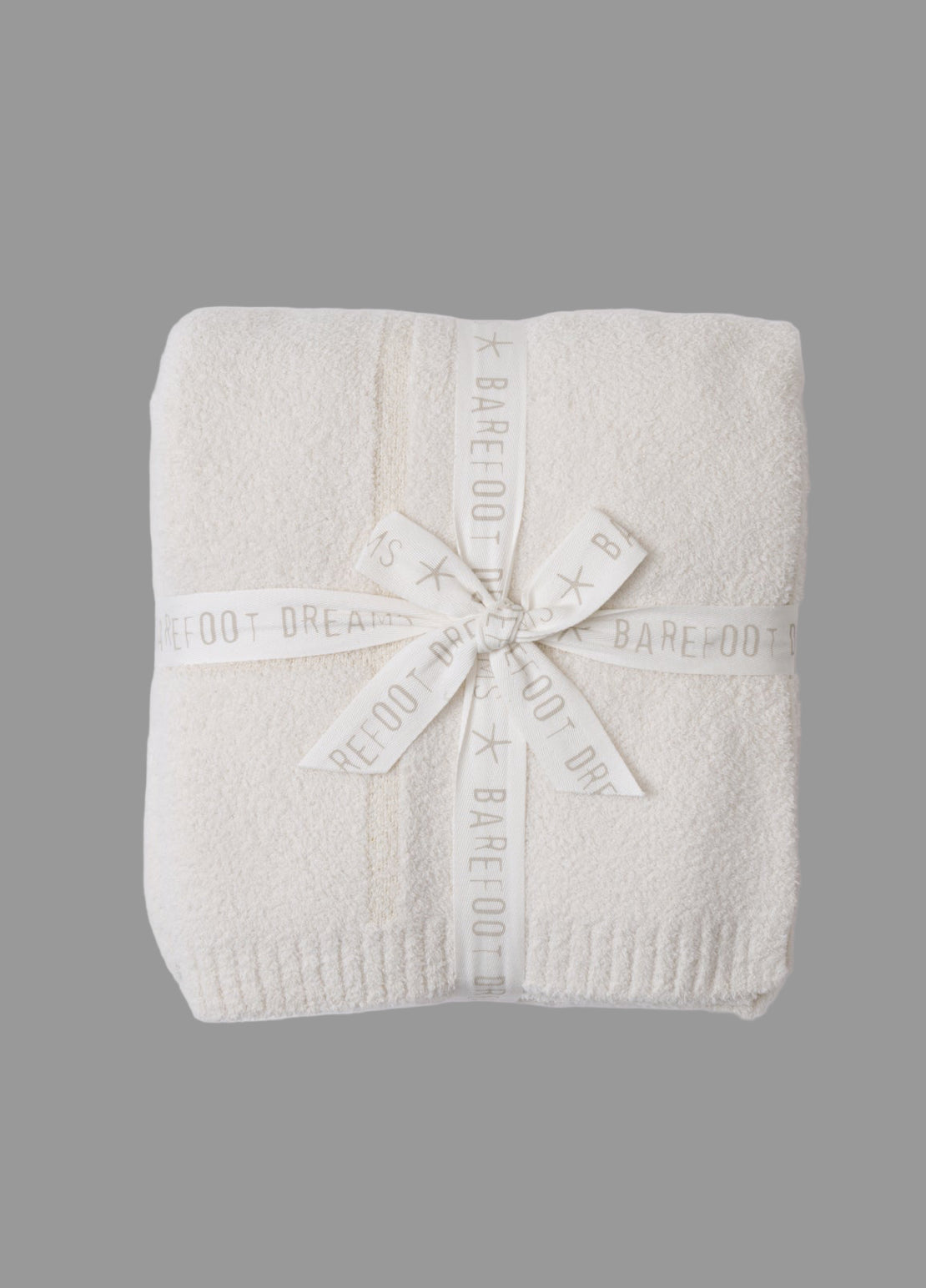 Barefoot Dreams  CozyChic® Cotton Tonal Plaid Throw - Cream