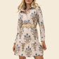 Spartina 449 "Ivonne" Shirt Dress-St. Augustine Blue