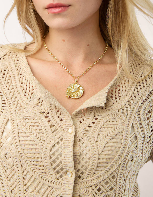 Spartina 449 "Jordyn" Crochet Cardigan-Salted Ash