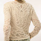 Spartina 449 "Jordyn" Crochet Cardigan-Salted Ash