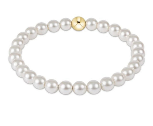 Enewton “Classic” Pearl 6mm Bead Bracelet