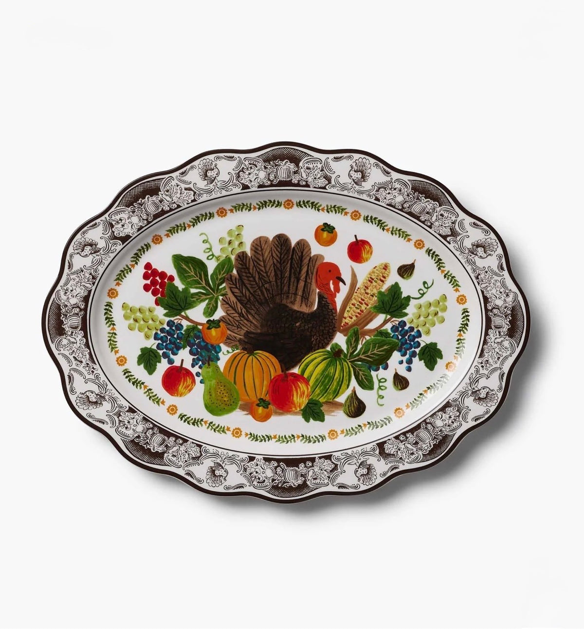 Rifle Paper Co. "Harvest" Large Porcelain Serving Platter