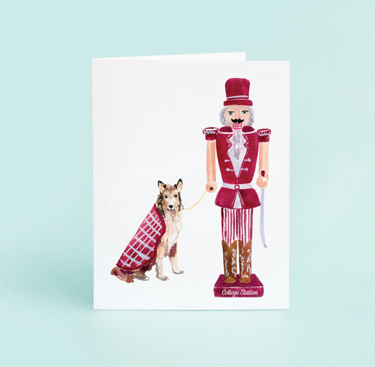 Taylor Paladino “College Station” Nutcracker Greeting Card