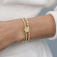 Enewton Ecollegiate Classic Gold 3mm Bracelet - University of Alabama Disc