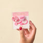 The Darling Effect Straw Topper-Hugs & Kisses