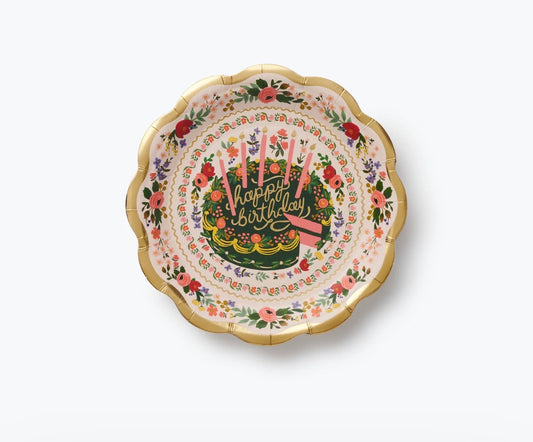 Rifle Paper Co. "Floral Cake" Small Plates