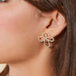 Spartina 449 Louise Flower Earrings-Crystal