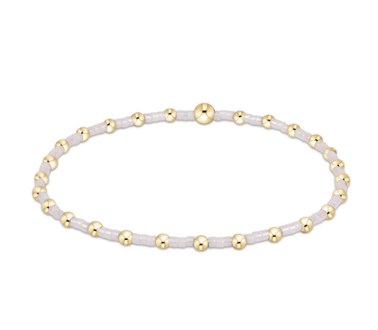 Enewton “Hope Sincerity” Bracelet - Silky White