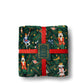 Rifle Paper Co. "Nutcracker" Fleece Blanket