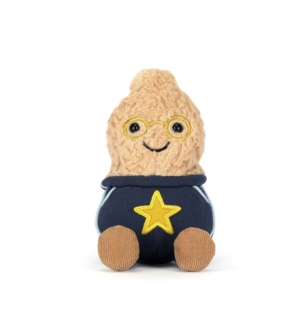 Jellycat Amuseables Peanut-Star Student Outfit
