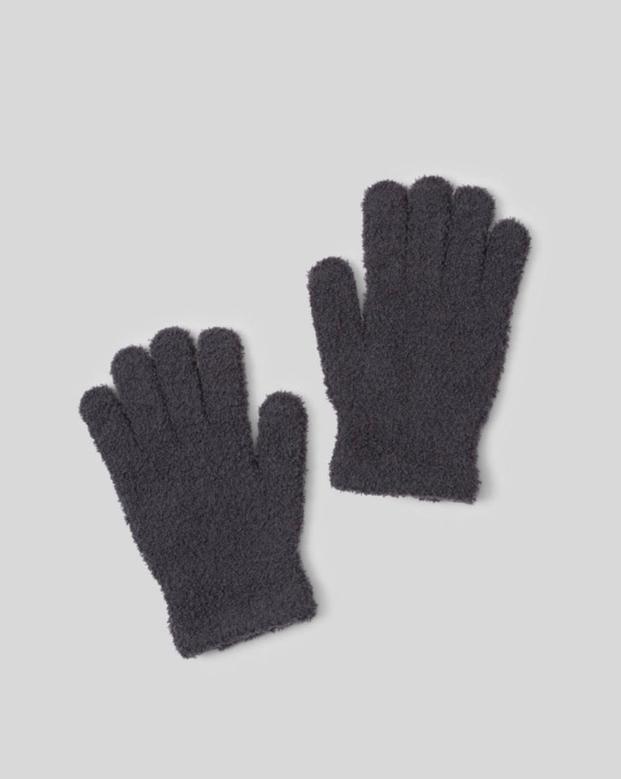 Barefoot Dreams CozyChic® Gloves-Carbon