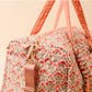 The Darling Effect On-the-Go Quilted Weekender Bag-Everbloom Dusty Rose