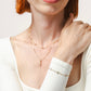 Rizen Small Cross Pendant Necklace-Gold