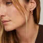 Kendra Scott Mini Elisa Hoop Earring-Vintage Gold Pink Mix