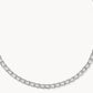 Kendra Scott Bella Tennis Necklace- Silver White CZ