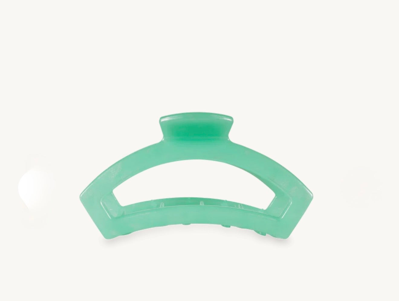 Teleties Classic Medium Open Hairclip-Spring Splash