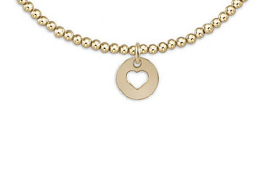Enewton “Classic” Gold 2mm Bead Bracelet - Love Small Gold Disc