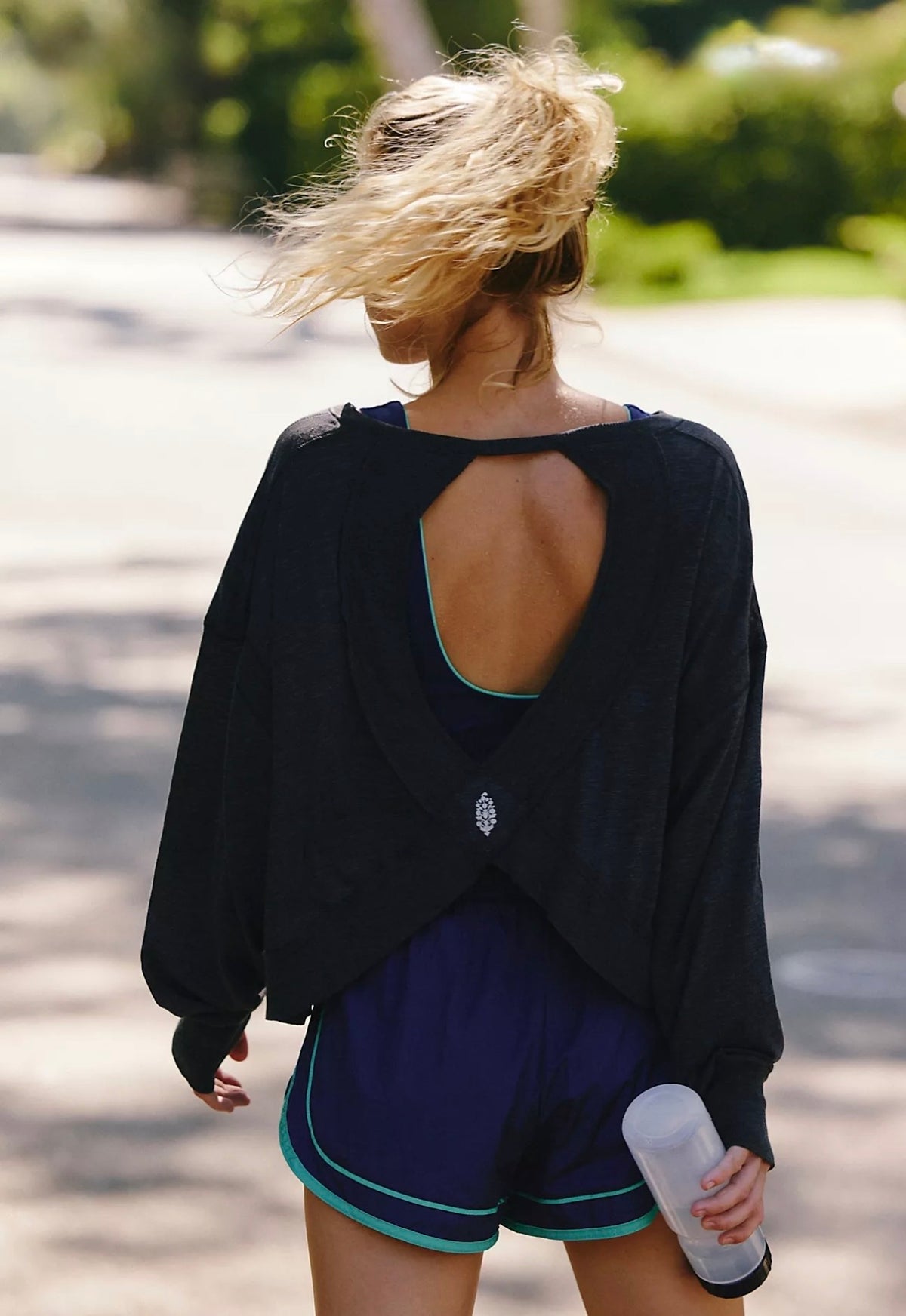 Free People Movement "My Time" Layer Top-Black