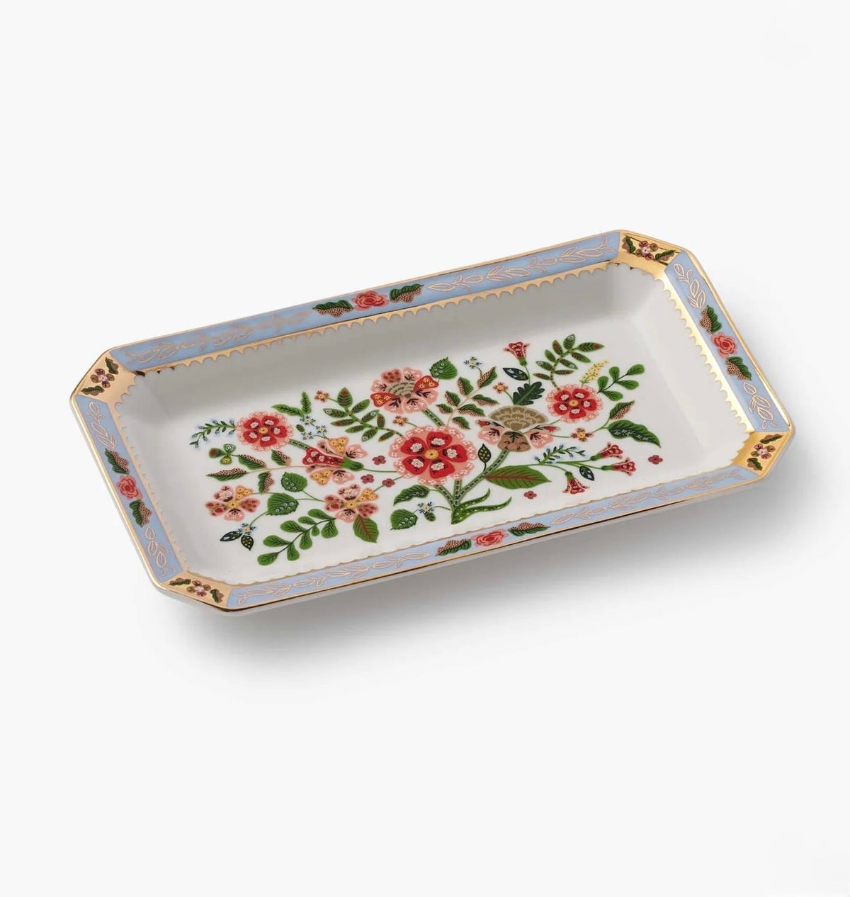 Rifle Paper Co. "Gracie" Large Catchall Porcelain Tray
