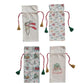 Assorted Muslin Drawstring Winebag