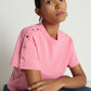 Nation LTD “Ada” Button Tee - Quartz