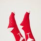 PJ Salvage "Martini" Socks-Red