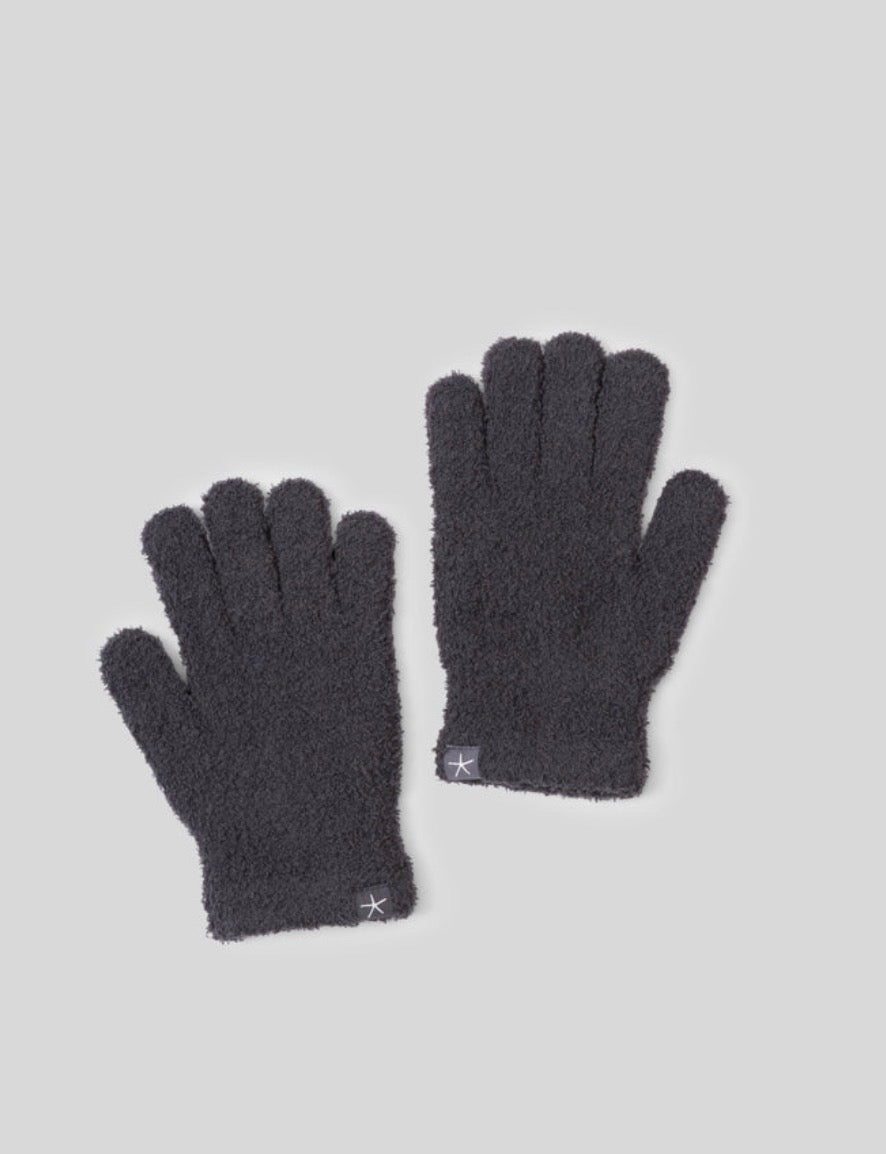 Barefoot Dreams CozyChic® Gloves-Carbon