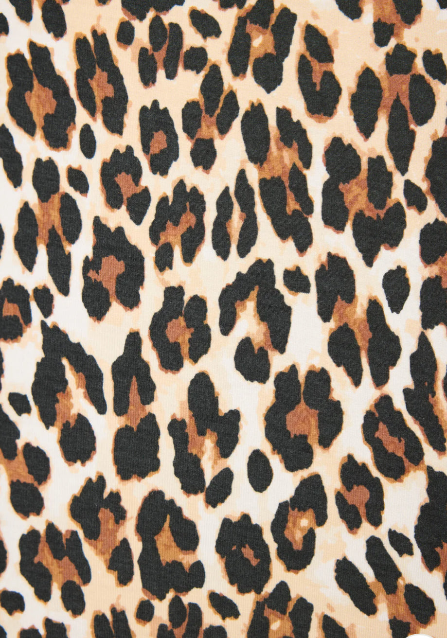 PJ Salvage "Holiday Dreams" Leopard Print Cami