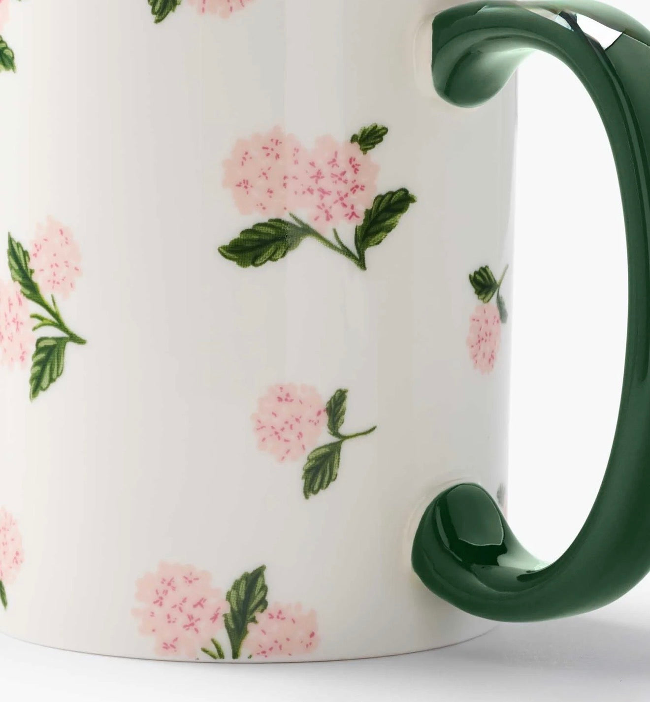 Rifle Paper Co. "Pink Hydrangea" Porcelain Mug