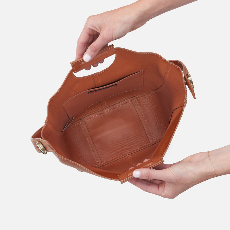 Hobo Bags “Camden” Shoulder Bag-Burnished Caramel