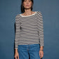 Nation LTD Amelie Top - Pointelle Stripe