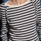 Nation LTD Amelie Top - Pointelle Stripe