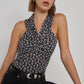 Nation "Anais" Halter Tank - Tuscan Floral