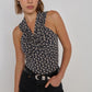 Nation "Anais" Halter Tank - Tuscan Floral