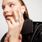 Uno de 50 "To be Rebelled" Dragonfly  Ring-Silver
