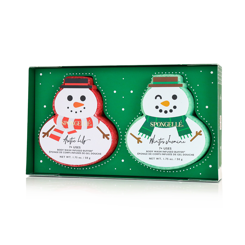 Spongelle Holiday Snowman Gift Set- Let It Snow