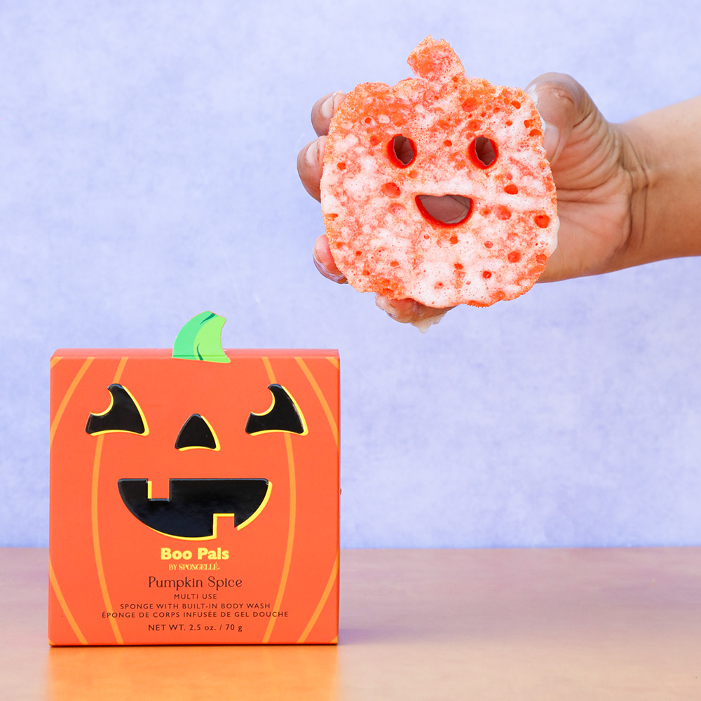 Spongelle Boo Pals Buffer- Pumpkin Spice (Pumpkin)